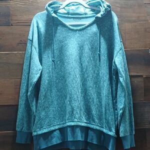 Athleta Teal Sundown Alliance Women's Hoodie Medium